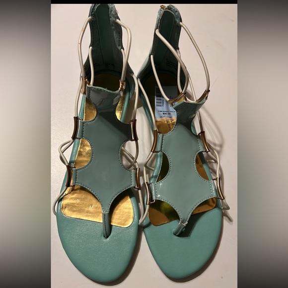 Very Volatile Shoes - VERY VOLATILE LOS ANGELES GLADIATOR SANDALS RETAIL $90